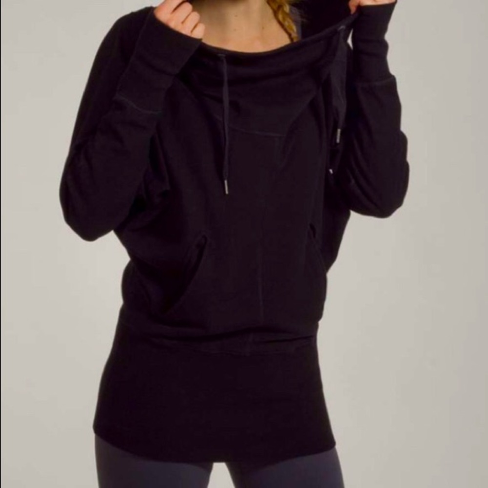 🖤 Lululemon Black Flashback Pullover Hoodie